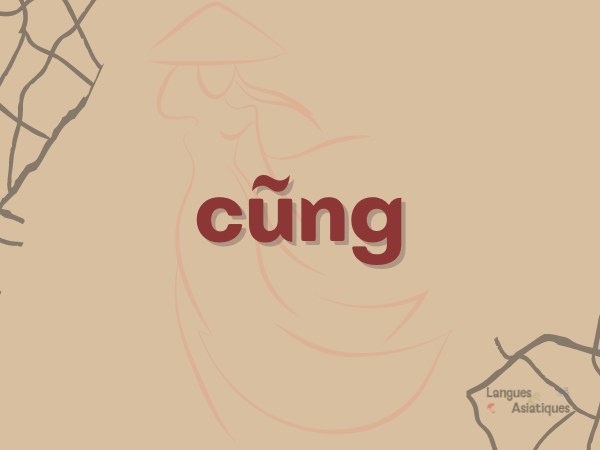 Utilisation de l'adverbe cũng — Vietnamese grammar
