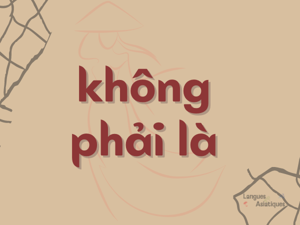Négation du verbe copule — Vietnamese grammar